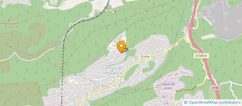 localisation de l'entreprise SCI DES LAVANDES à CARNOUX-EN-PROVENCE