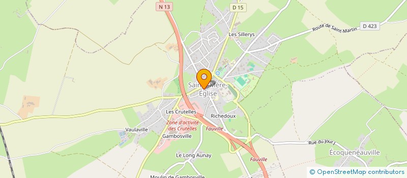 localisation de l'entreprise SCI DES LAVANDIERES à CARENTAN-LES-MARAIS