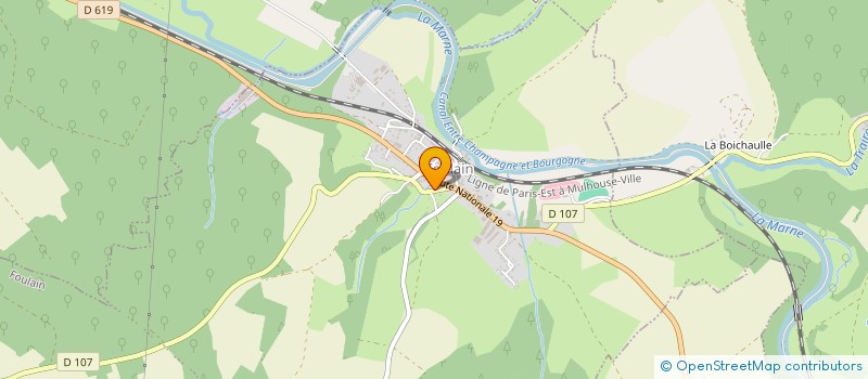 localisation de l'entreprise SCI DES LAVERELLES à FOULAIN
