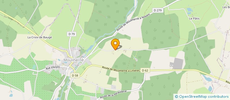 localisation de l'entreprise SCI DES LAVOIRS à VERNANTES