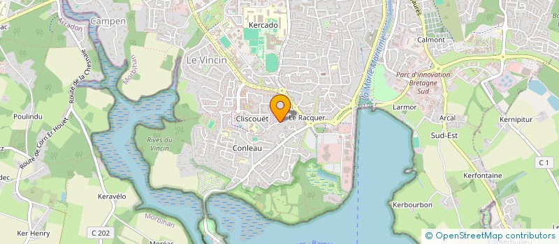 localisation de l'entreprise SCI DES LAVOIRS à VANNES