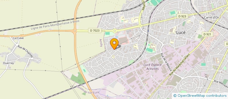 localisation de l'entreprise SCI DES LAVOIRS à LUCE