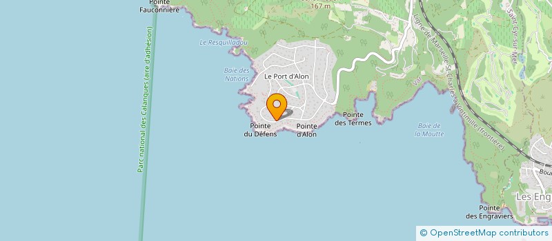 localisation de l'entreprise SCI DES LECQUES à SAINT-CYR-SUR-MER