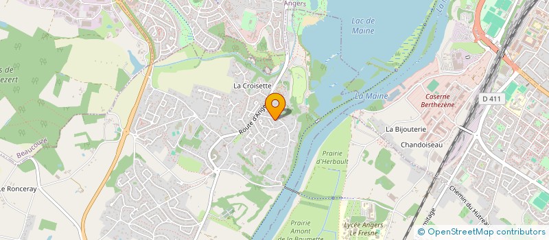 localisation de l'entreprise SCI DES LEVEES  BOUCHEMAINE