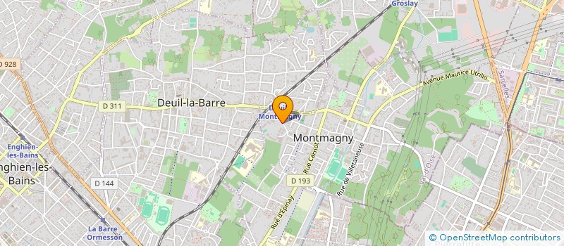 localisation de l'entreprise SCI DES LEVRIERS  MONTMAGNY