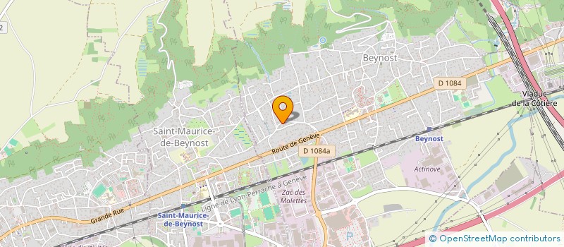 localisation de l'entreprise SCI DES LEYLANDIS à BEYNOST