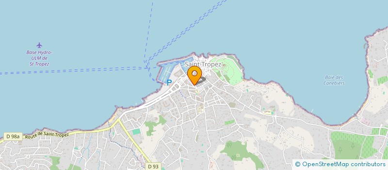 localisation de l'entreprise SCI DES LICES CARNOT à SAINT-TROPEZ