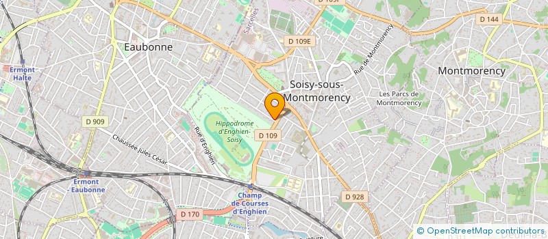 localisation de l'entreprise SCI DES LILAS à SOISY-SOUS-MONTMORENCY