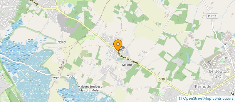 localisation de l'entreprise SCI DES LILAS  GUERANDE