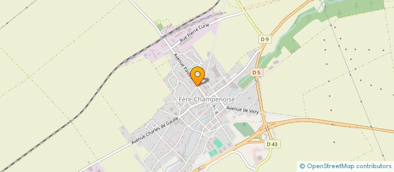 localisation de l'entreprise SCI DES LILAS  FERE-CHAMPENOISE