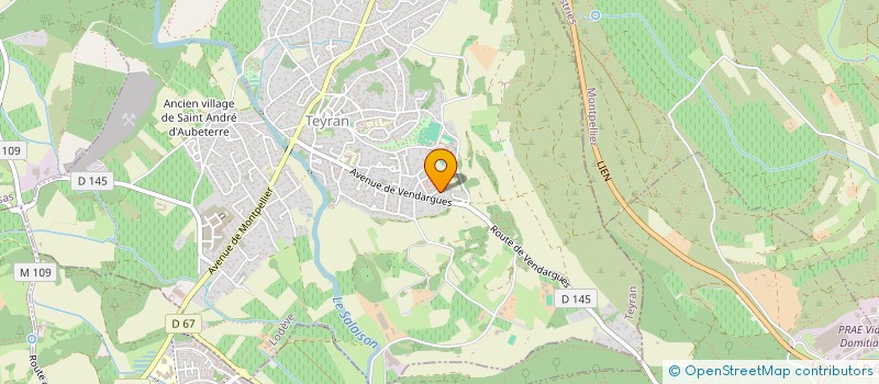 localisation de l'entreprise SCI DES LILAS  ARGELLIERS