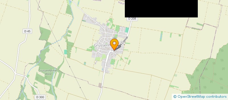 localisation de l'entreprise SCI DES LILAS  GRUSSENHEIM