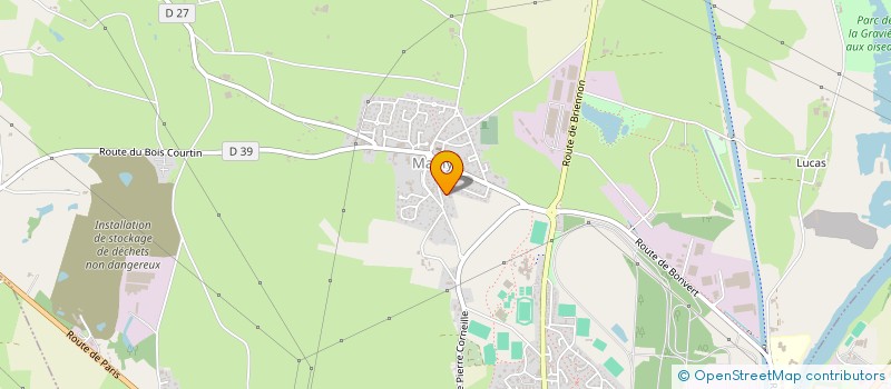 localisation de l'entreprise SCI DES LILAS  MABLY