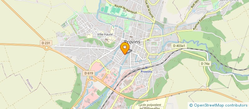 localisation de l'entreprise SCI DES LILAS  VULAINES-LES-PROVINS