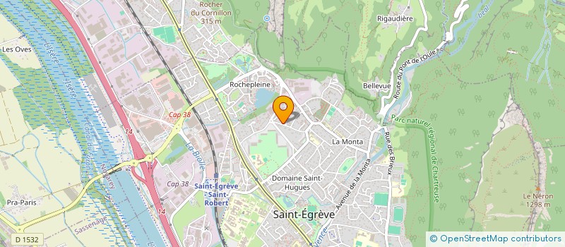 localisation de l'entreprise SCI DES LILAS à SAINT-EGREVE