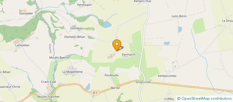 localisation de l'entreprise SCI DES LILAS  LANGONNET