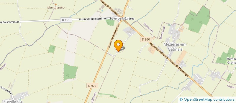 localisation de l'entreprise SCI DES LILAS à MEZIERES-EN-GATINAIS