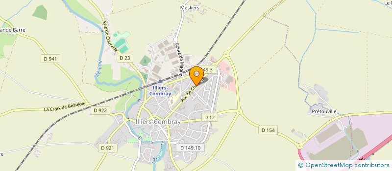 localisation de l'entreprise SCI DES LILAS  BEAUFORT-EN-ANJOU