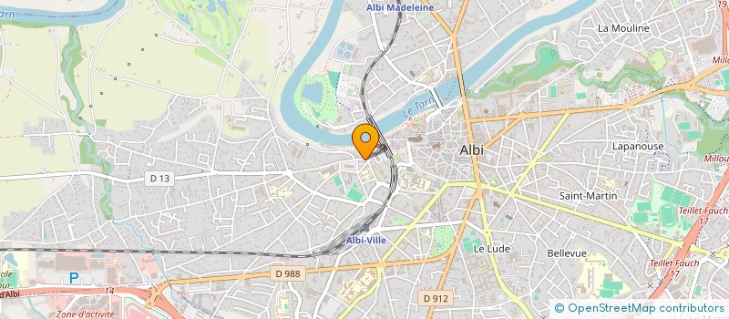localisation de l'entreprise SCI DES LILAS à ALBI