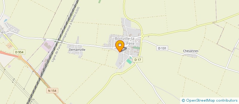 localisation de l'entreprise SCI DES LILAS à BOISVILLE-LA-SAINT-PERE