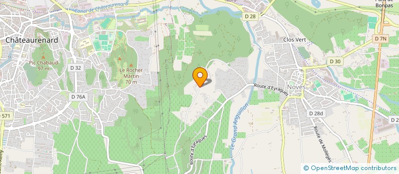 localisation de l'entreprise SCI DES LILAS  NOVES