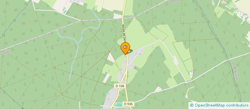 localisation de l'entreprise SCI DES LILAS  POIGNY-LA-FORET