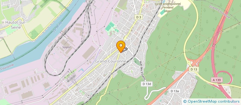 localisation de l'entreprise SCI DES LIMITES  GRAND-COURONNE