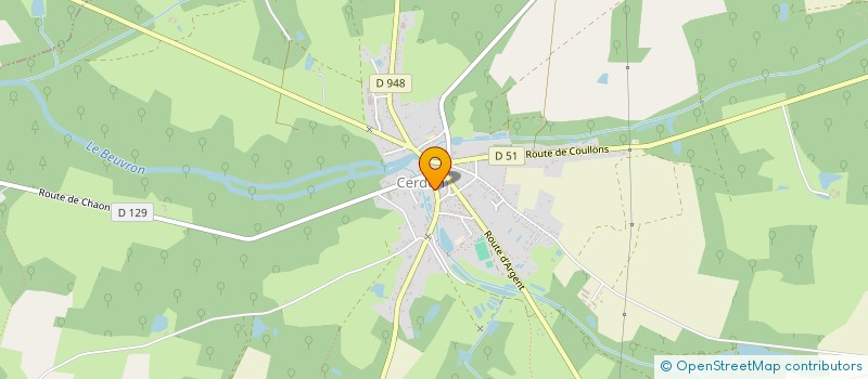 localisation de l'entreprise SCI DES LIMOUSINS à CERDON