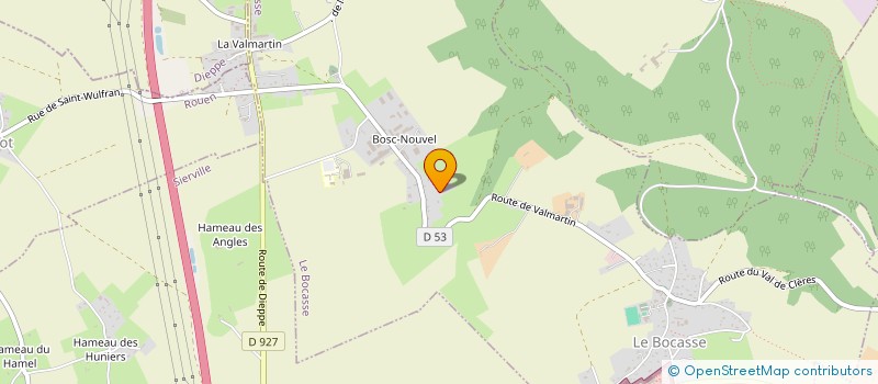 localisation de l'entreprise SCI DES LINS DE SAUSSAY  LE BOCASSE