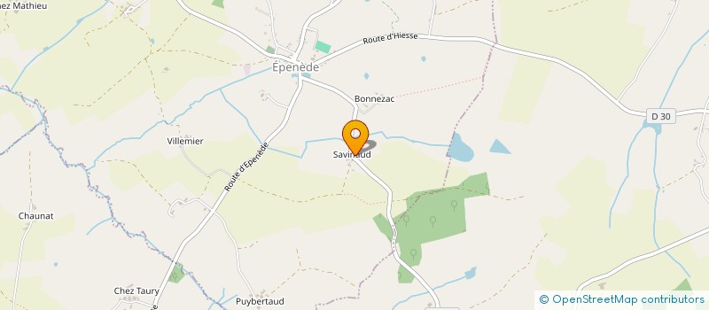 localisation de l'entreprise SCI DES LIONS  EPENEDE