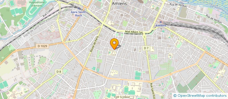 localisation de l'entreprise SCI DES LOCQUET  AMIENS