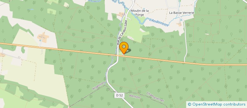 localisation de l'entreprise SCI DES LOGES à AVRILLY