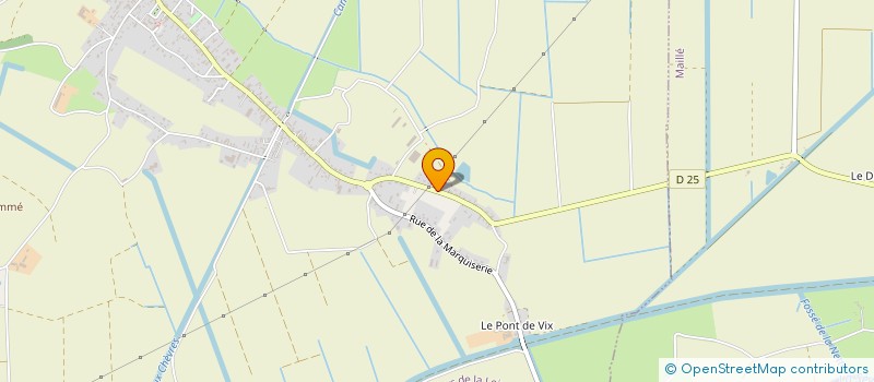 localisation de l'entreprise SCI DES LOGES  VIX