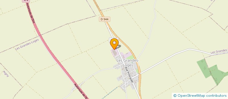 localisation de l'entreprise SCI DES LOGES  LES GRANDES-LOGES