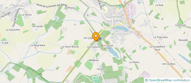 localisation de l'entreprise SCI DES LOGES à BANVOU