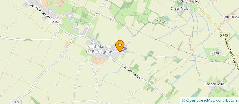 localisation de l'entreprise SCI DES LOIS  SAINT-MARTIN-DE-BERNEGOUE