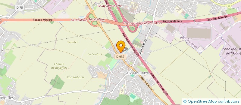 localisation de l'entreprise SCI DES LOMBARDS  AIX-NOULETTE