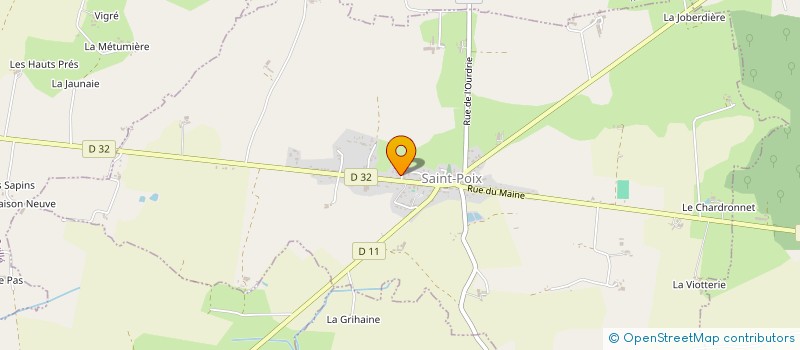 localisation de l'entreprise SCI DES LONGS PRES  CUILLE