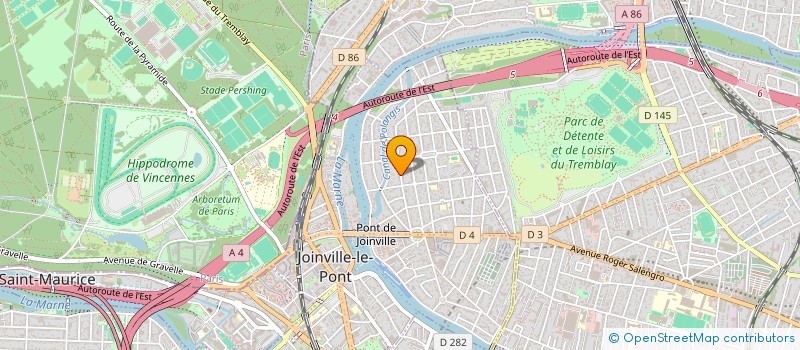 localisation de l'entreprise SCI DES LORGES à JOINVILLE-LE-PONT