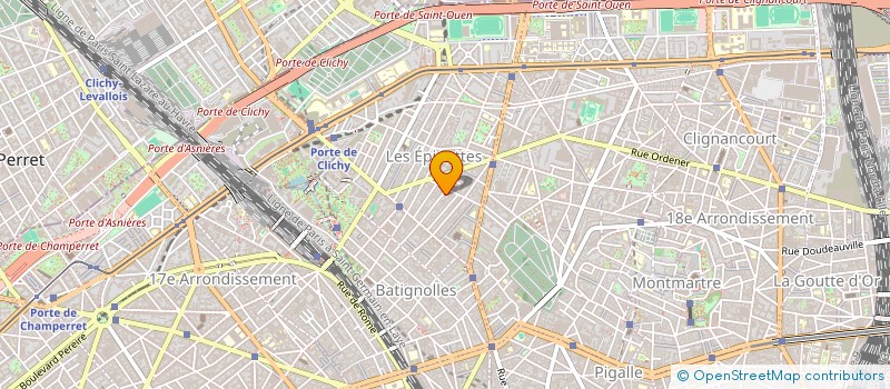 localisation de l'entreprise SCI DES LOTS 10 ET 33 DU 44 RUE LACROIX  PARIS