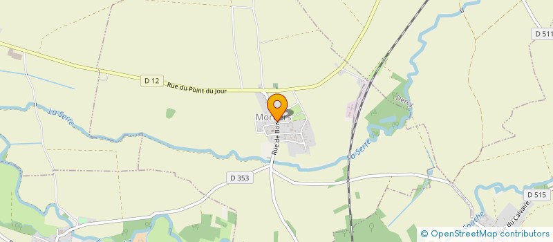 localisation de l'entreprise SCI DES LOUPS  PARGNY-LES-BOIS