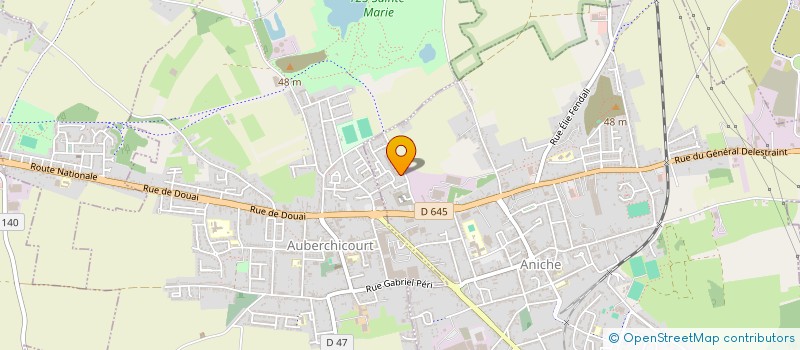 localisation de l'entreprise SCI DES LOUPS à ANICHE