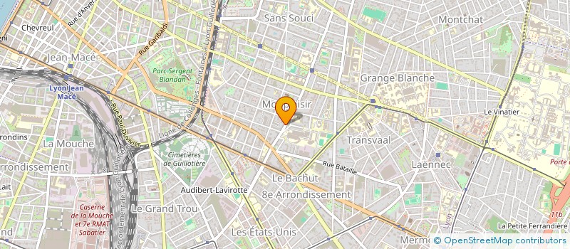 localisation de l'entreprise SCI DES LUMIERES  LYON