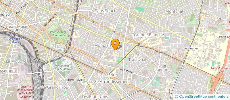 localisation de l'entreprise SCI DES LUMIERES  LYON