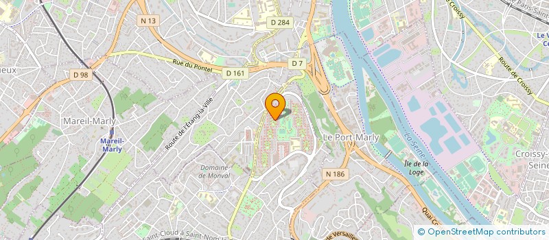 localisation de l'entreprise SCI DES LUTHINS  MARLY-LE-ROI