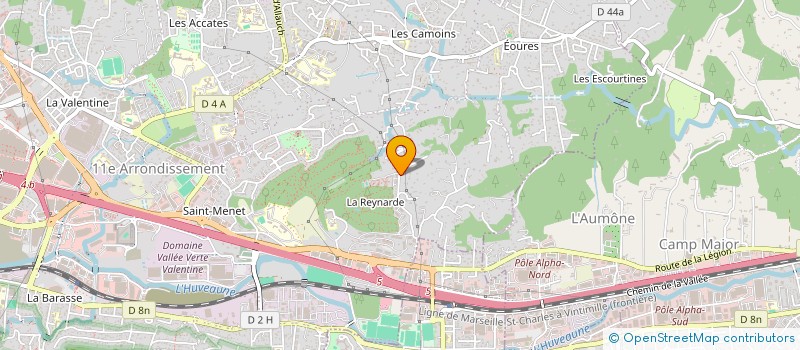 localisation de l'entreprise SCI DES LUTINS à MARSEILLE