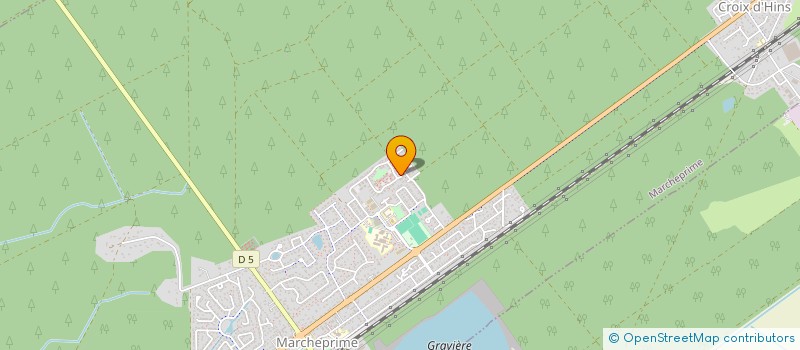 localisation de l'entreprise SCI DES LUTONS  MARCHEPRIME