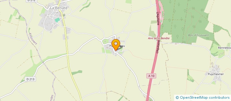 localisation de l'entreprise SCI DES LYS  POURSAY-GARNAUD