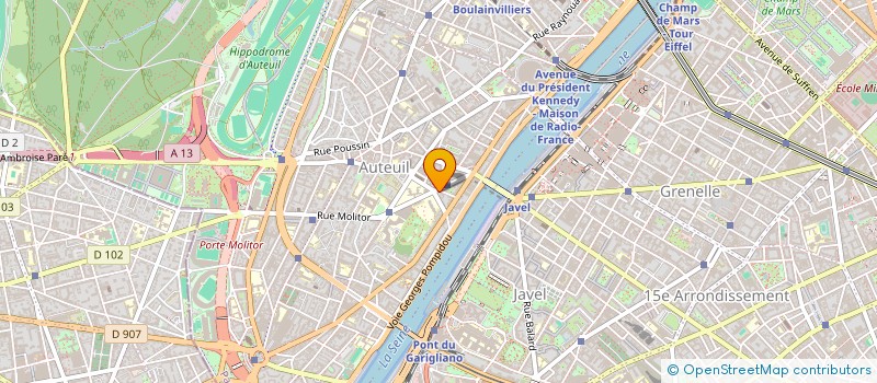 localisation de l'entreprise SCI DES LYS  PARIS