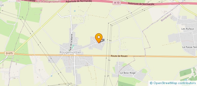 localisation de l'entreprise SCI DES LYS  ROUGEMONTIERS